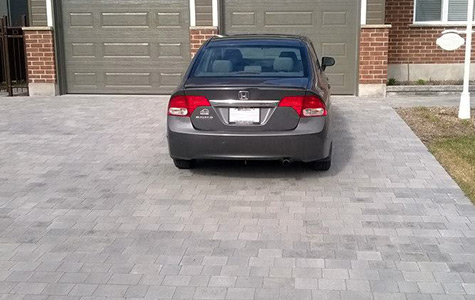 Entrée en pavé uni à Trois-Rivières