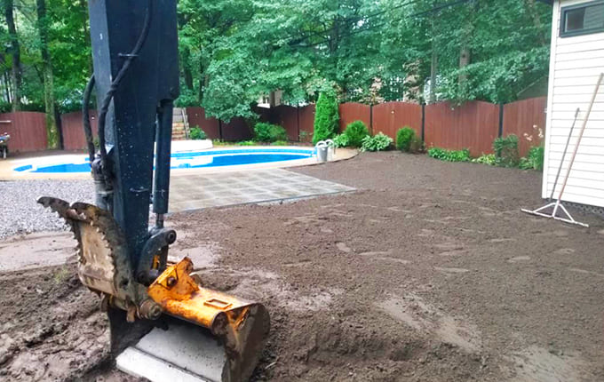 Terrassement excavation Charlesbourg