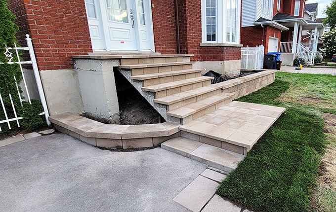 Aménagement paysager Boucherville.