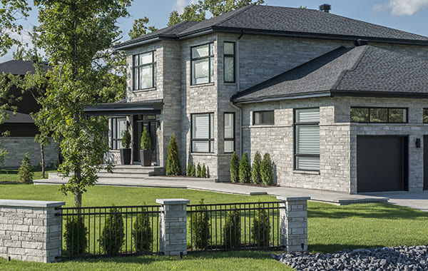 Aménagement paysager pavé uni Boisbriand.
